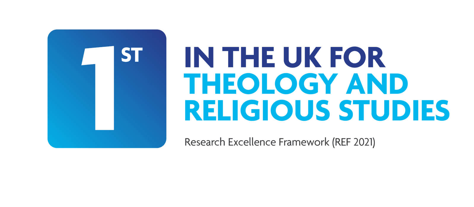 1st in the UK for Theology and Religious Studies (Research Excellence Framework 2021)