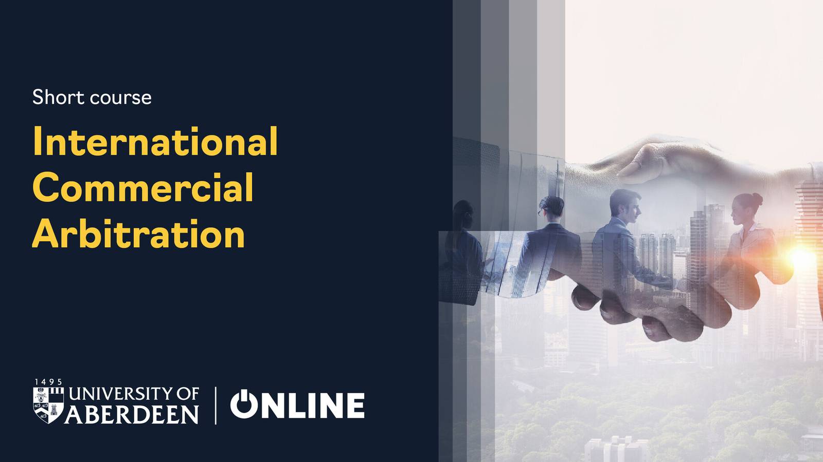 International Commercial Arbitration - Online Course - Part-time Short ...