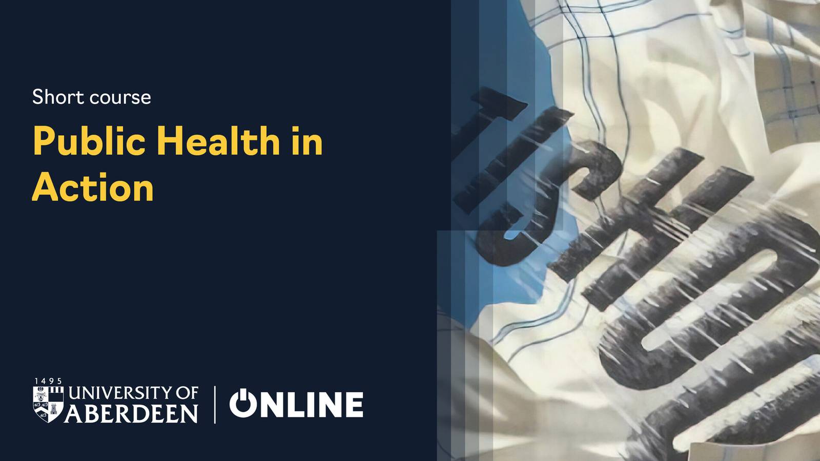 Public Health - Online Short Course | University of Aberdeen | UK
