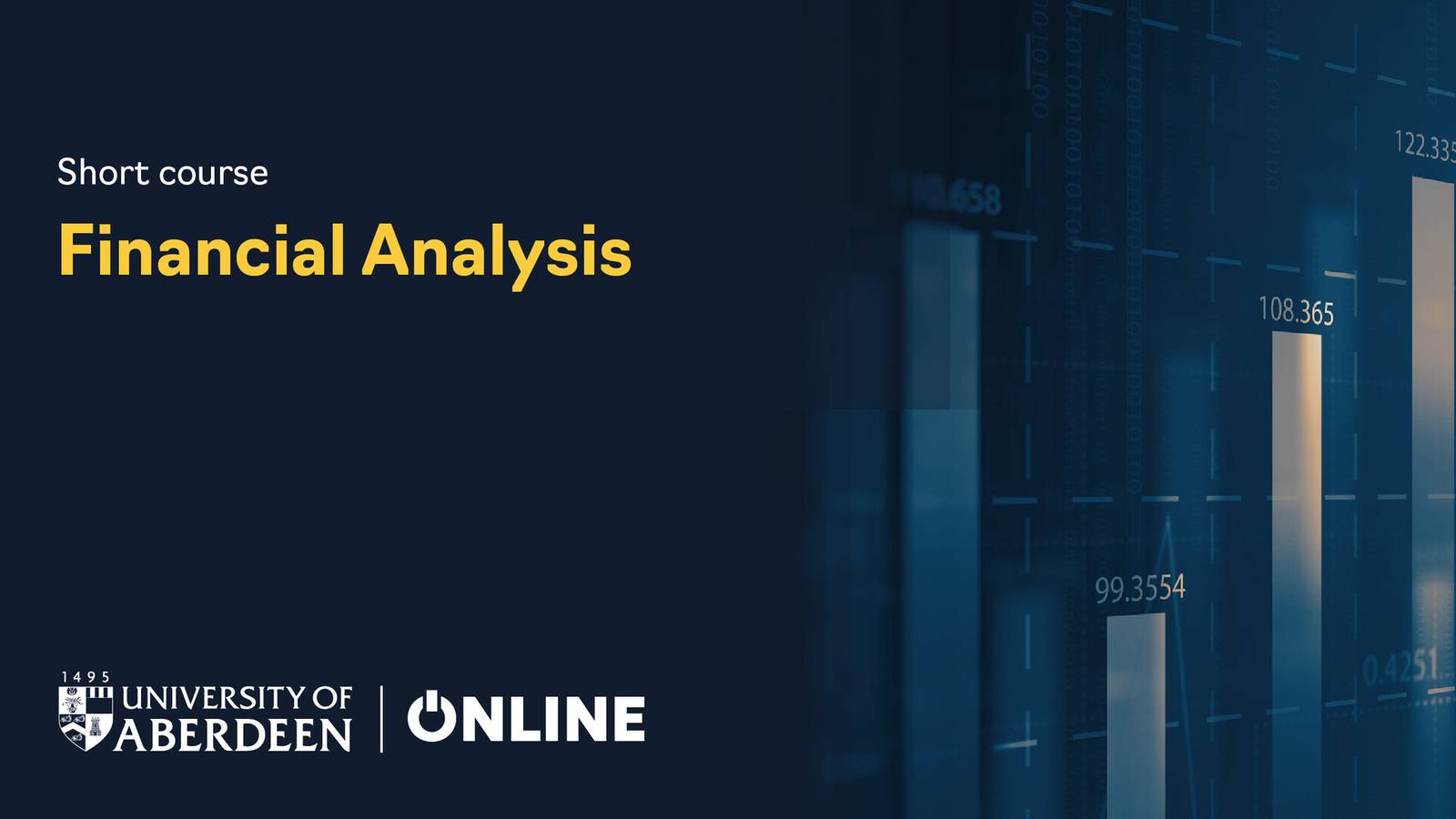 Financial Analysis - Online Course - Masters-level - Part-time and Flexible