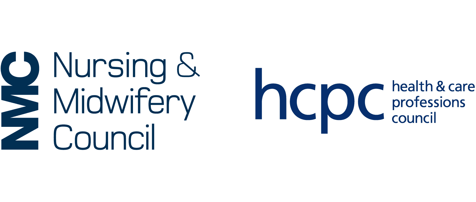 Nursing and Midwifery Council, the Health and Care Professions Council