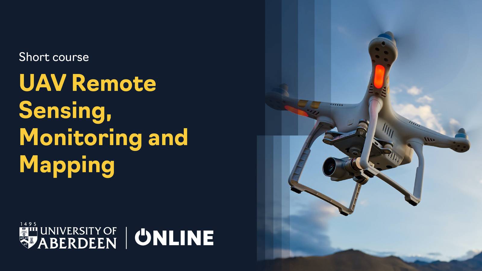 Study UAV Remote Sensing and Mapping - Online Course | University of ...